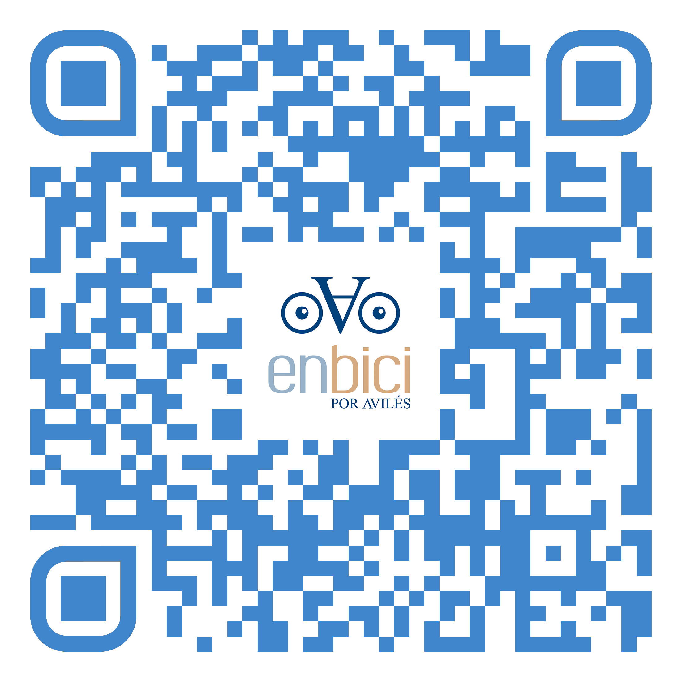 Código QR para descargar Avilés En Bici en Apple